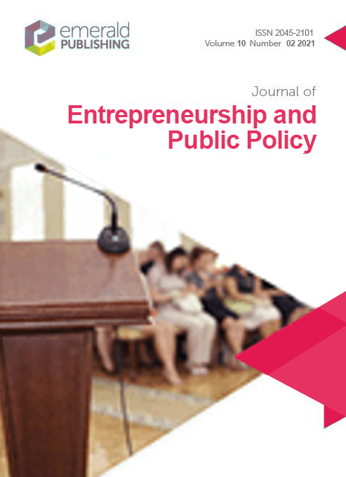 Journal of Entrepreneurship and Public Policy